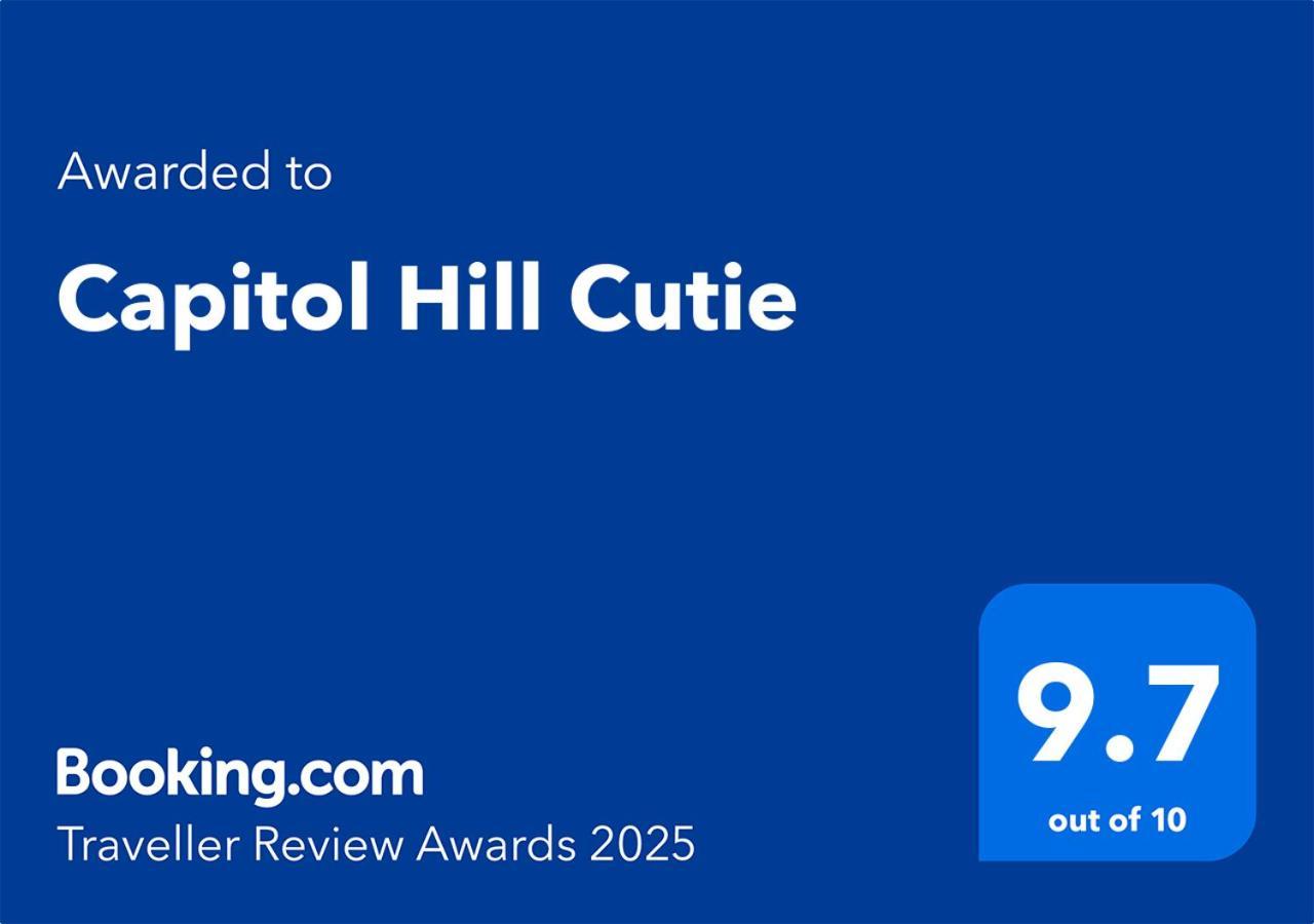 דירות סיאטל Capitol Hill Cutie מראה חיצוני תמונה